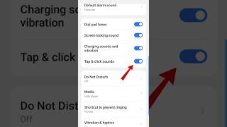 Touch sound kaise band kare | How to disable vibrate on touch android | Touch vibration setting