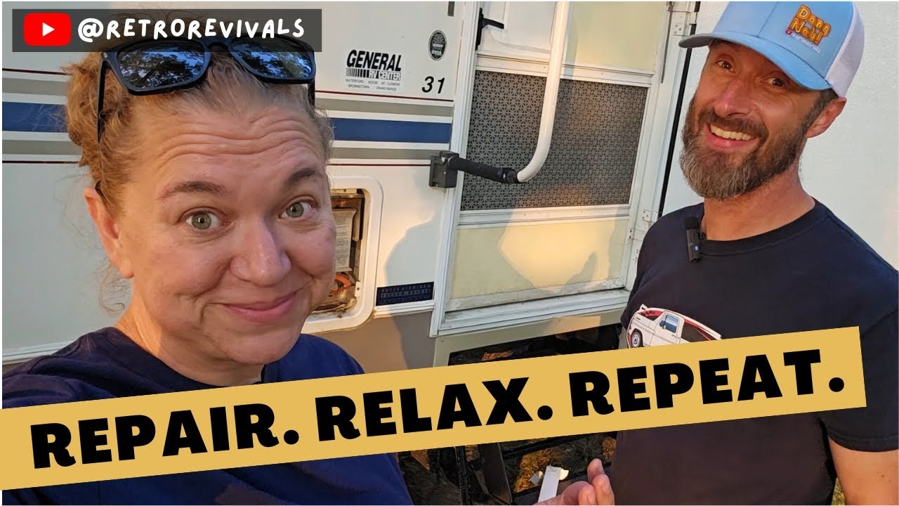 DIY Camper Stabilizers & Hot Water Fix | Family Camping Adventure