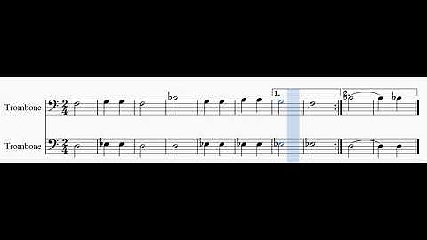 Trombone Baritone Lesson 10 Number 8