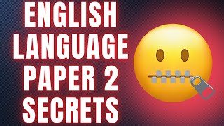 Examiners Don’t Share This SECRET- GCSE English Language Paper 2