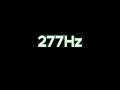 277Hz Tone Test: Speaker and &amp; Headphone Frequency Response Test