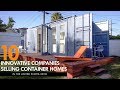 10 Innovative Companies Selling Shipping Container Homes in the United States 2018 | SHELTERMODE