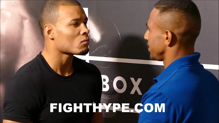 RENOLD QUINLAN CLAPS BACK AT CHRIS EUBANK JR. WITH WITTY REPLY; INTENSE STAREDOWN