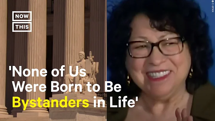 Justice Sonia Sotomayor Gave Her Advice to Young L...