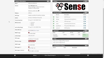 pfSence - Fresh Installation on VMWare for Captive Portal Hotspot #1