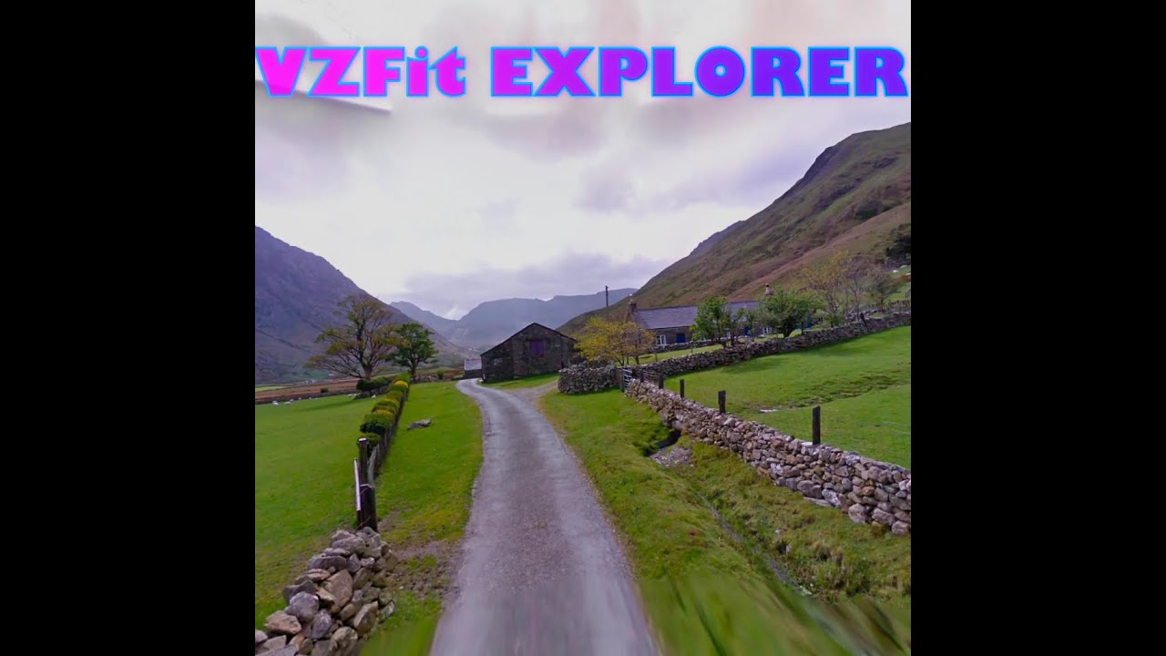 VZFit Explorer/Wales UK/Virtual Reality bike ride on the Oculus Quest 2 and an Exercise Bike