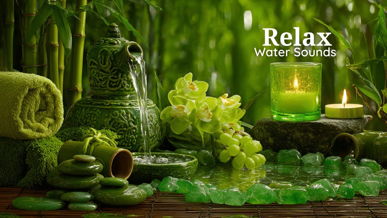 Soothing Relaxing Music & Water Sounds 🍃 Peace of Mind, Anxiety Relief