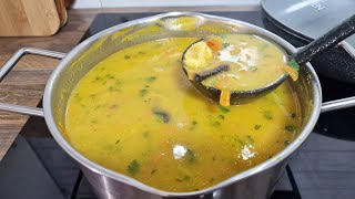 Homemade soup that heals everyone! Thick vegetable soup with chicken!