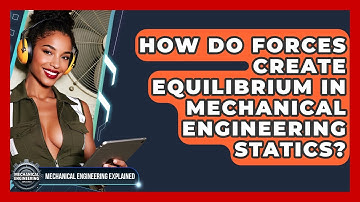 How Do Forces Create Equilibrium In Mechanical Engineering Statics?
