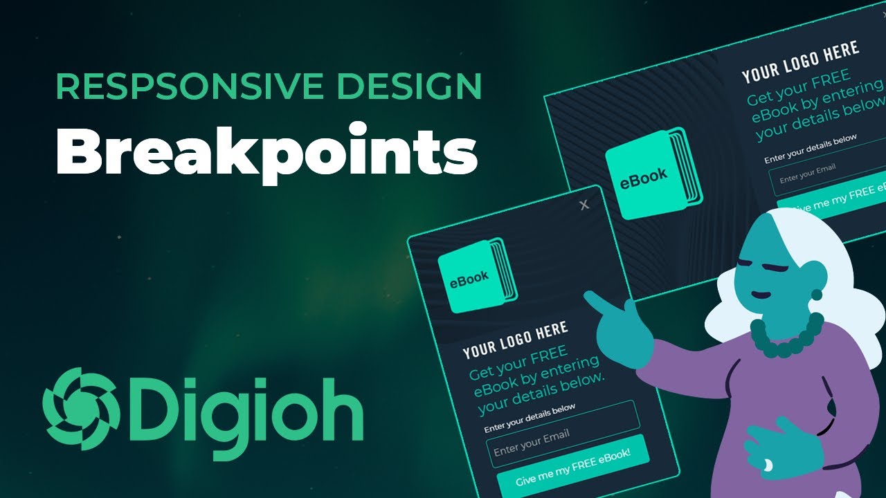 Breakpoints for Responsive Design Digioh Editor YouTube