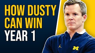 How Dusty May Can Quickly Revive Michigan Basketball