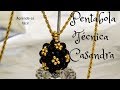 PENTABOLAS EN TECNICA CASANDRA / earring casandra #tenicacasandra #handmadeearring