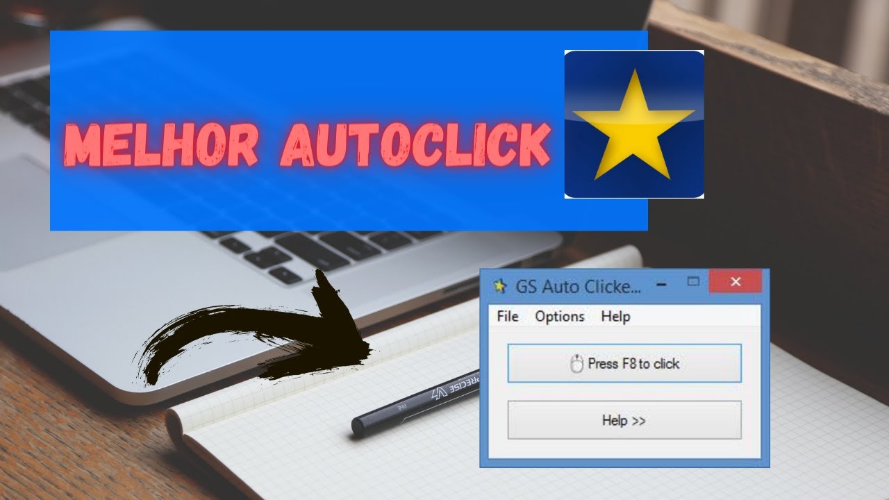 MELHOR AUTO CLICKER PARA ROBLOX - CONFIGURANDO GS AUTO CLICKER 