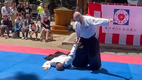 Aikido demonstration - 7th dan Shihan Nobuhiro Štefan Kurilla