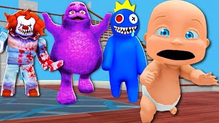 Baby Escapes 100 EVIL MONSTERS! screenshot 4