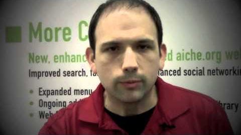 AIChE Member Talks about Career Benefits & Networking