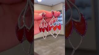 Серебряные серьги🔥 #подарокженщине #jewelry #ювелирныеукрашения #серьги