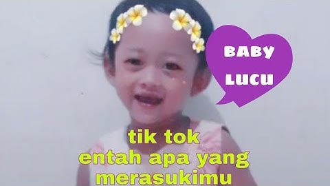 Balita lucu goyang entah apa yang merasukimu-goyang tik tok