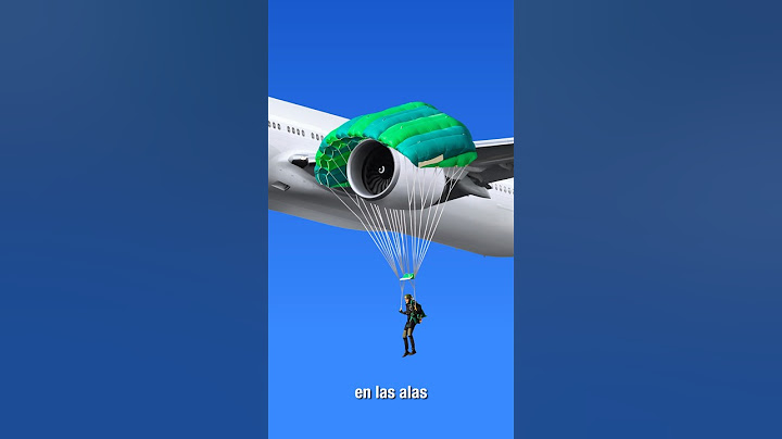 ¿Por qué no hay paracaídas en los aviones? 🪂
