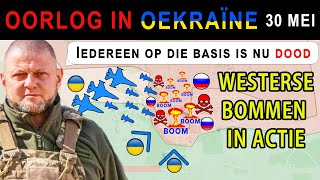 30 mei: Mooi. Oekraïners GOOIEN JDAM BOMMEN OP DE NIEUWE RUSSISCHE BASIS IN GROTE AANTALLEN