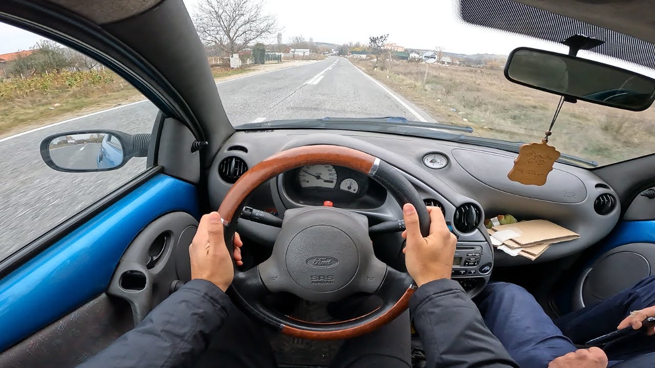 Ford KA 1.3i 1998 [59Hp] - POV Test Drive