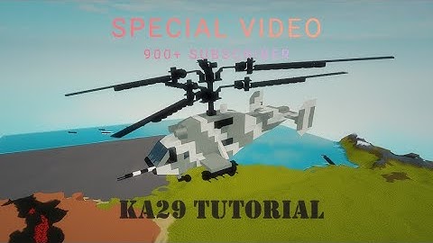 Plane crazy - KA29 Tutorial (Special Video 900+Subs)