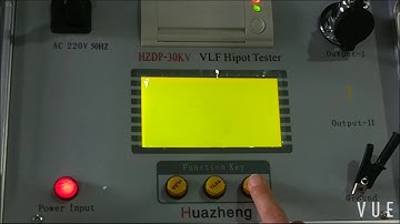 HZDP 30KV VLF hipot tester