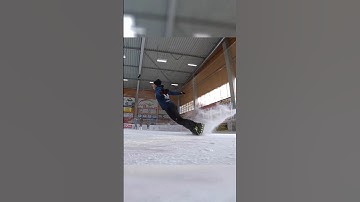 Have you ever seen a Hawk Stop filmed this way?🤙💥😲 #alpineicefreestyle