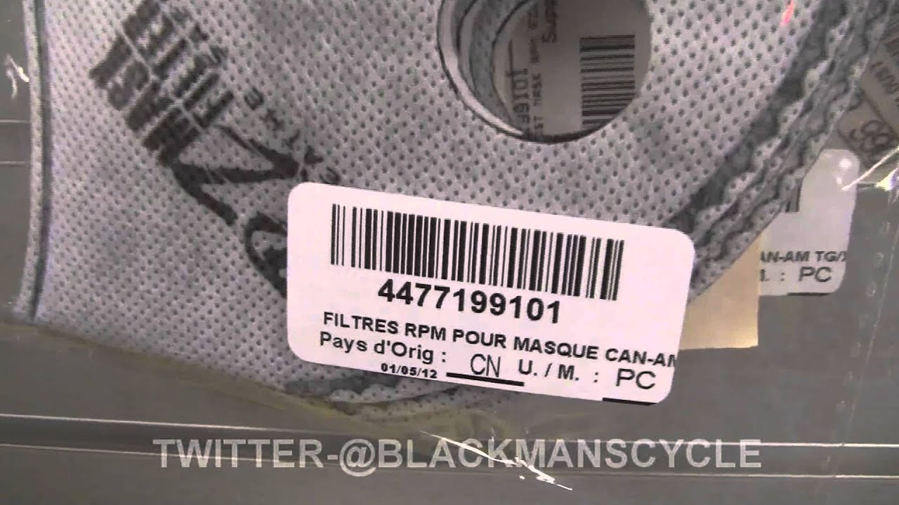 Can-Am Dust Mask - Blackmans Cycle Center Product of the Week Video