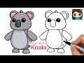 How to Draw a Koala | Roblox Adopt Me Pet