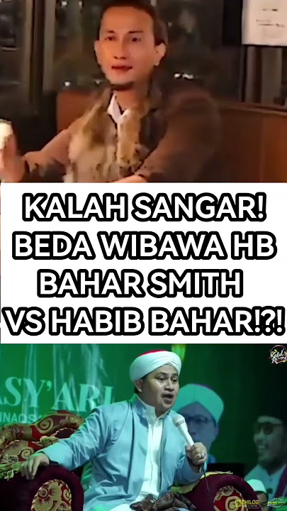 KALAH SANGAR! BEDA WIBAWA HABIB BAHAR SMITH VS HABIB BAHAR!?! #polemiknasab #nasabhabaib #fyp
