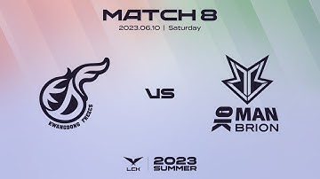 KDF vs. BRO | Match8 Highlight 06.10 | 2023 LCK Summer Split