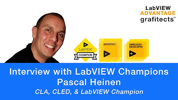 LabVIEW Champion Interviews Part 7 - Pascal Heinen - CLA & CLED (Netherlands)