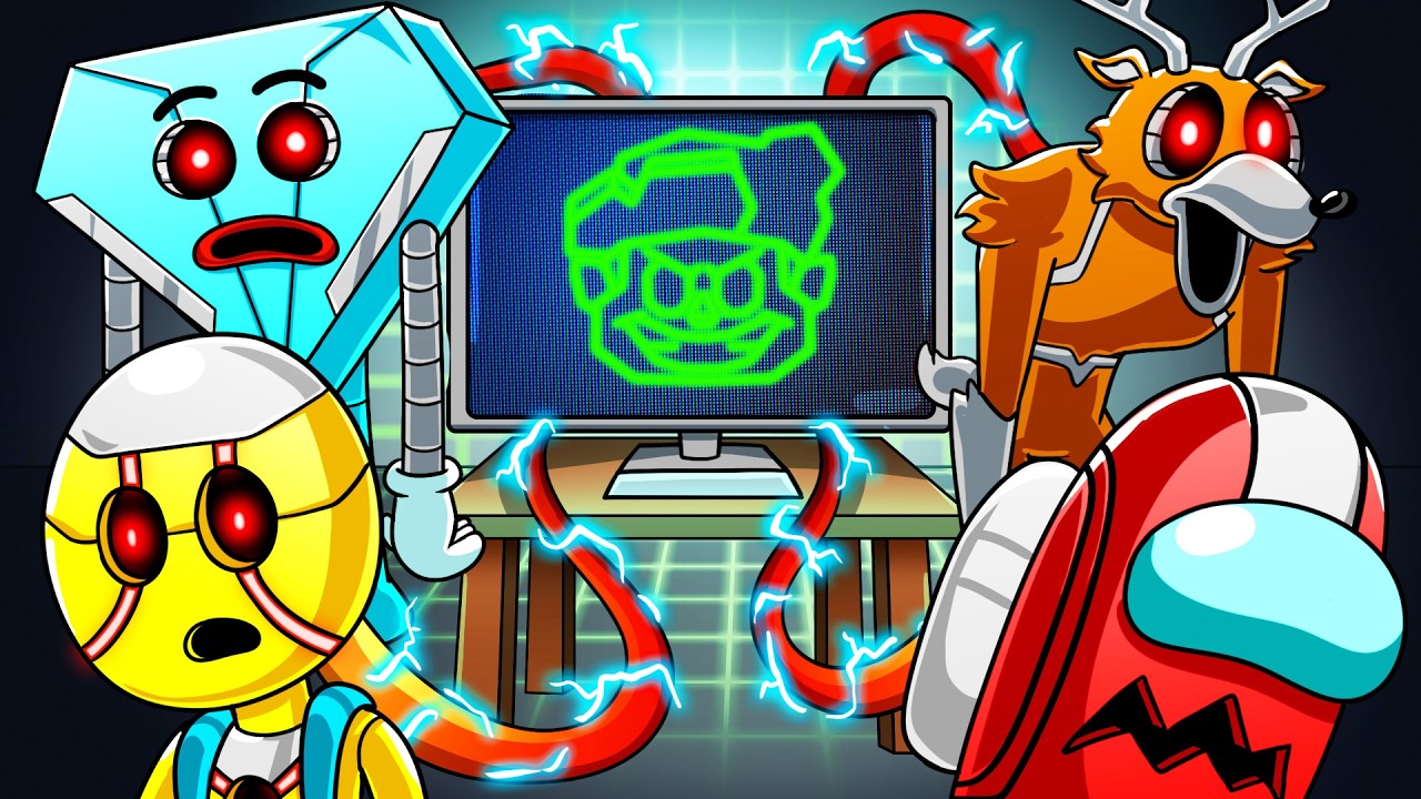 GAMETOONS vs. AI?! (Cartoon Animation)