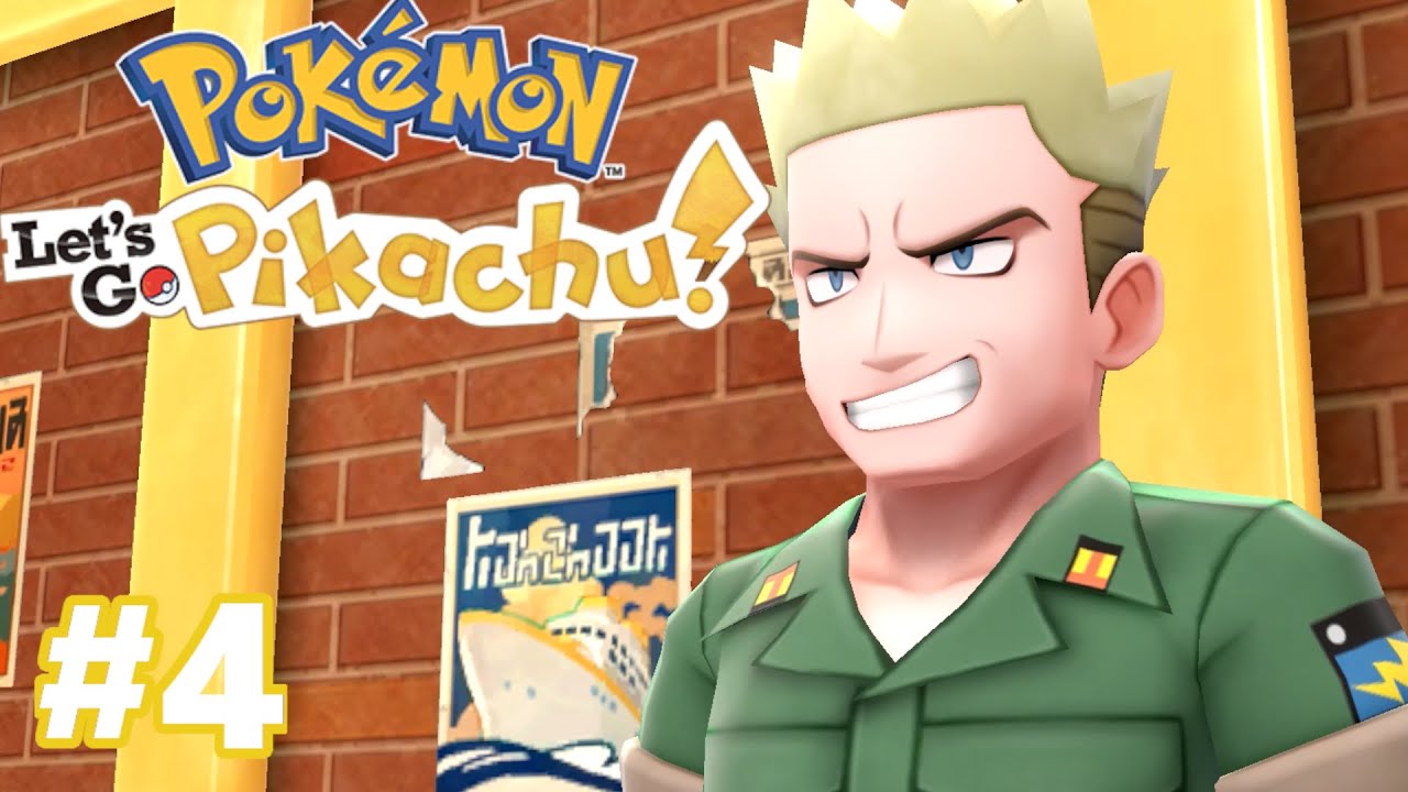 Pokémon let's go Pikachu gameplay walkthrough Nintendo switch part 4