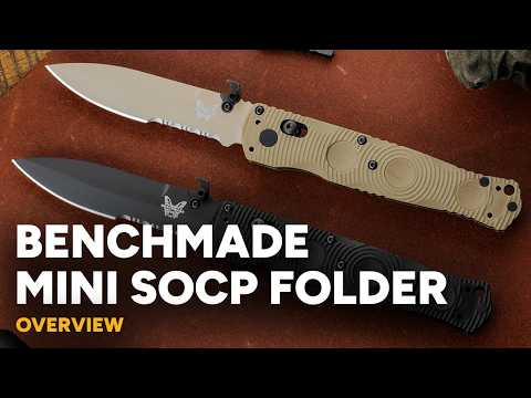 Benchmade Mini SOCP Folder - EDC AXIS Lock Knife Overview
