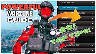 20+ POWERFUL Warzone Settings, Movements and Tips you Should Know! (All-in-One Guide)