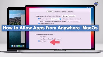 How to Allow Apps from Anywhere - MacOs
