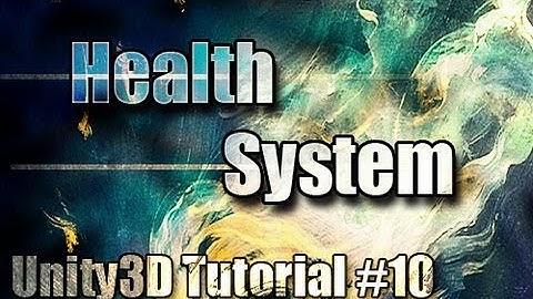 Unity3D Tutorial #10 [ Player Health System ][ Free Script Included ]