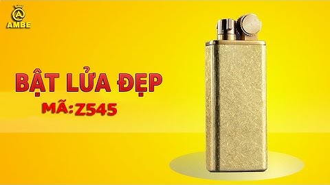Bật lửa xăng đá độc lạ Zorro Z545 | Bật lửa đồng khối cao cấp | Batluadep.vn