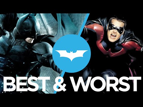 The Best & Worst Batman Movies Ranked : Movie Feuds ep125