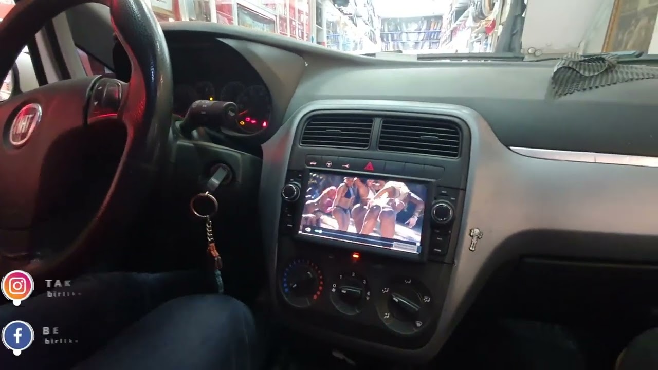 2011 Fiat Punto // Android Multimedya 2GB Ram 32GB Hafıza Uygulamamız