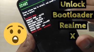 How to unlock bootloader of Realme X