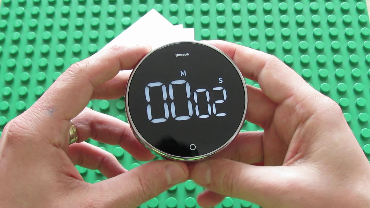 BASEUS Heyo Series Magnetic Countdown Timer Memory Setting