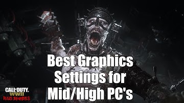 Call Of Duty WW2 Best Graphics Settings for Mid/High PC