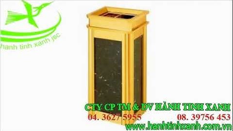 BÁN THÙNG RÁC ĐÁ TẠI ĐỒNG NAI - THÙNG RÁC INOX ĐÁ HOA CƯƠNG - THÙNG RÁC ĐÁ HOA