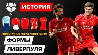 Liverpool kit history | Evolution 1892-2019