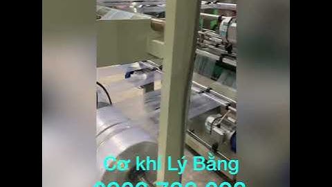 Máy cắt túi 8 lines tự động đột quai