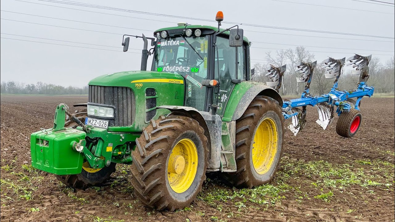 Szántás 2020 | John Deere 7530P + Lemken VariOpal 9