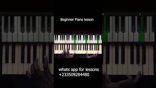 Beginner piano lesson 8